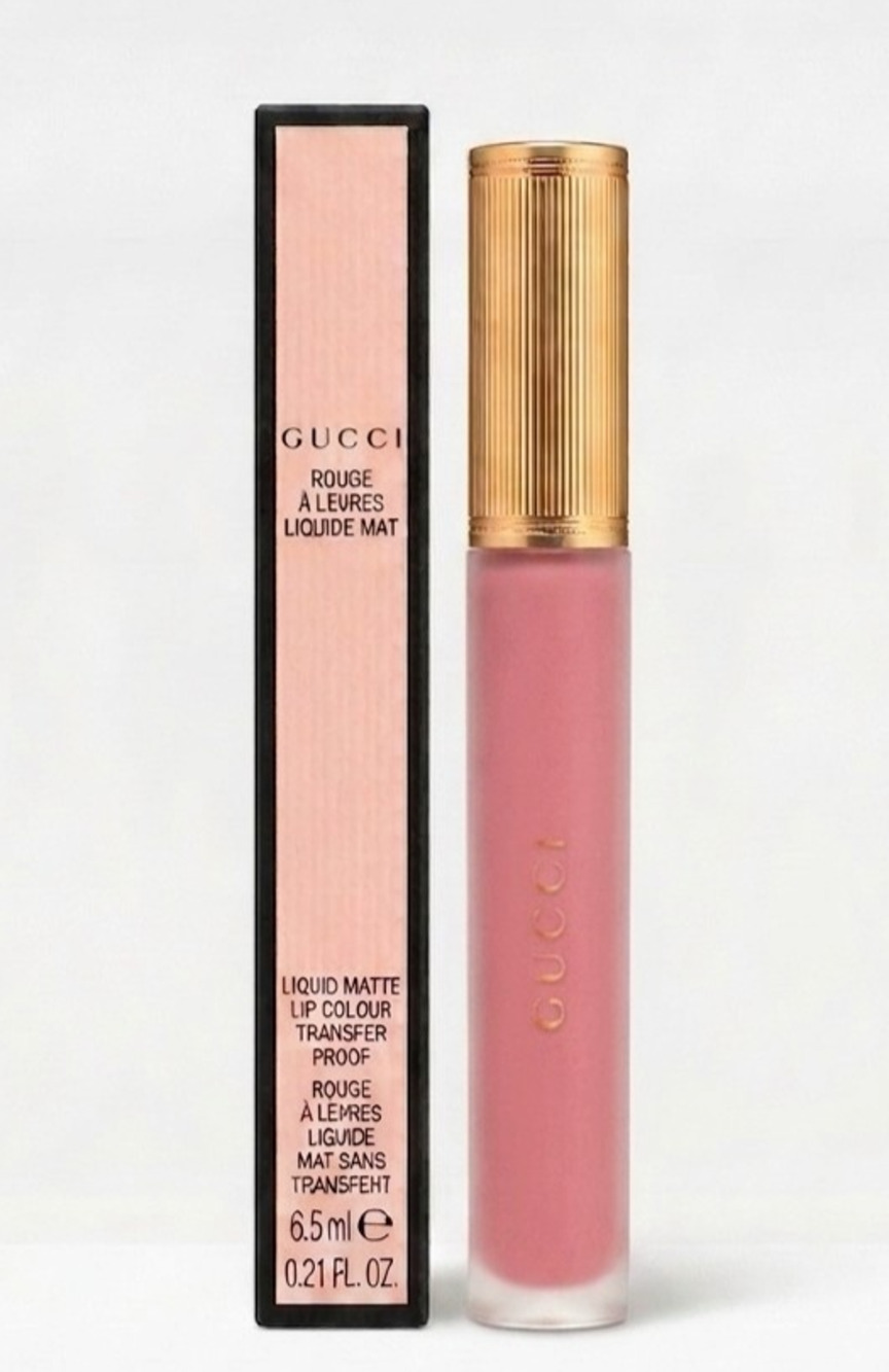 Gucci Rouge À Lèvres Liquide Mat 217 Valeria Rose Liquid Matte Lipstick New